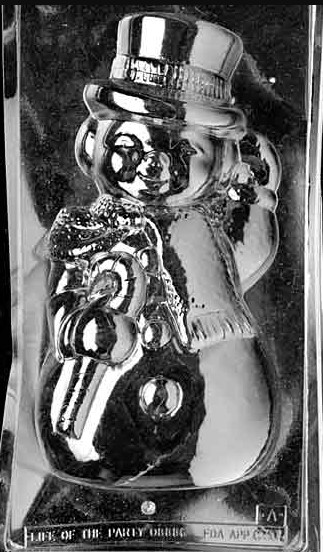 Extra Large Snowman Chocolate Mould Set - (two moulds)